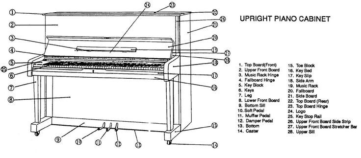 Upright Image Component Chart